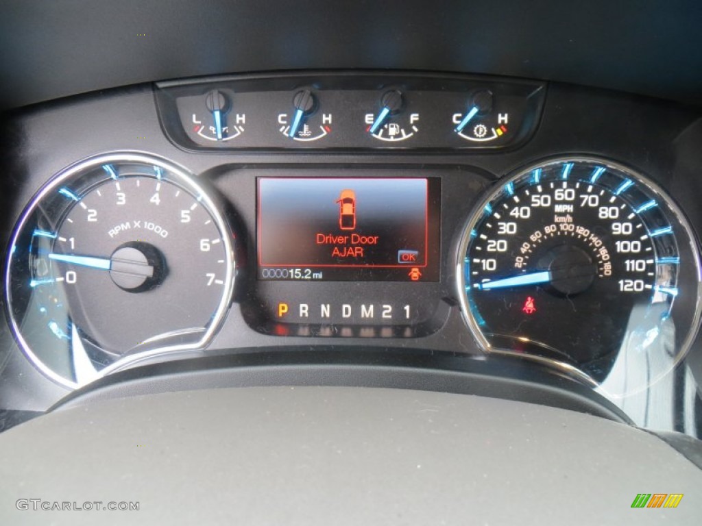 2014 Ford F150 XLT SuperCrew 4x4 Gauges Photo #89237743