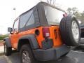2012 Crush Orange Jeep Wrangler Sport 4x4  photo #2