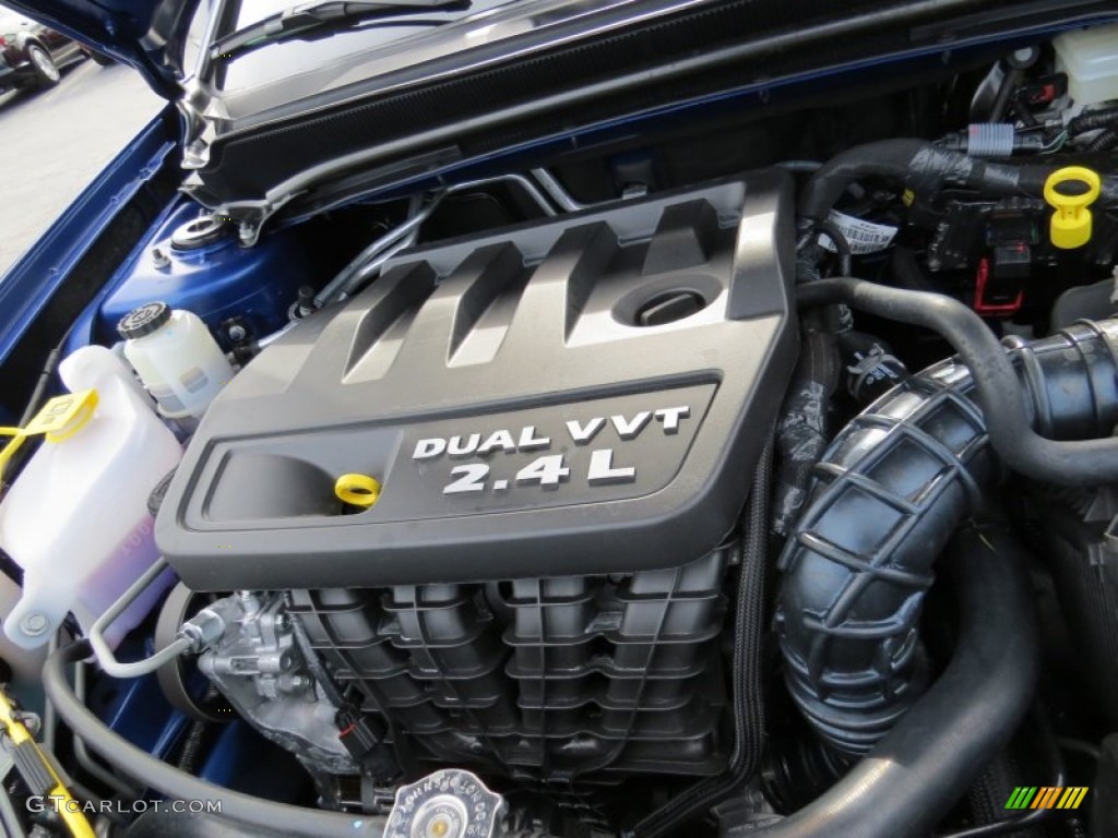 2014 Avenger SE - Blue Streak Pearl / Black photo #9