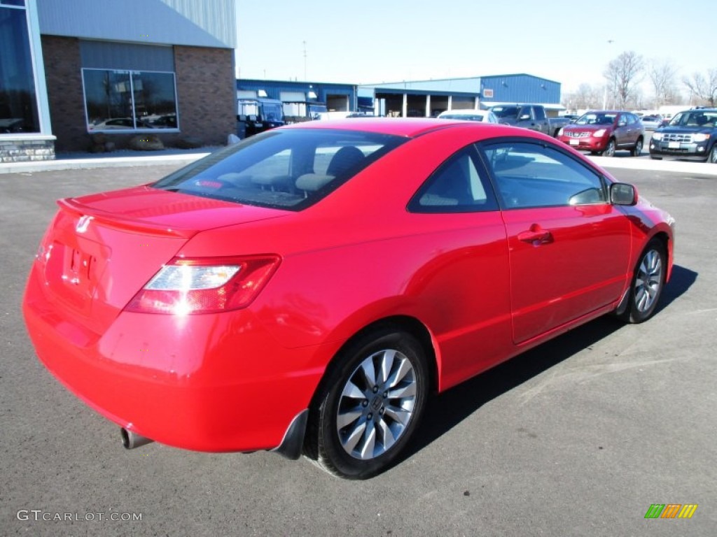 Rallye Red 2010 Honda Civic EX Coupe Exterior Photo #89240020