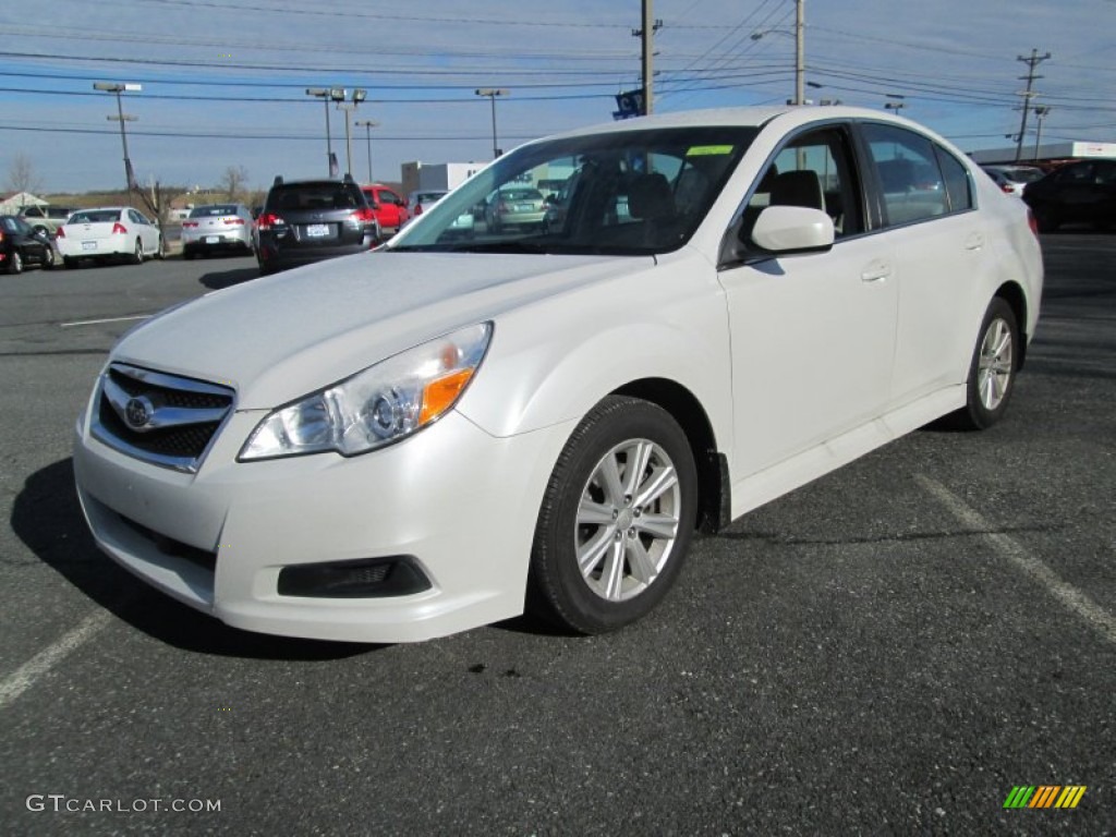 Satin White Pearl 2011 Subaru Legacy 2.5i Premium Exterior Photo #89240812