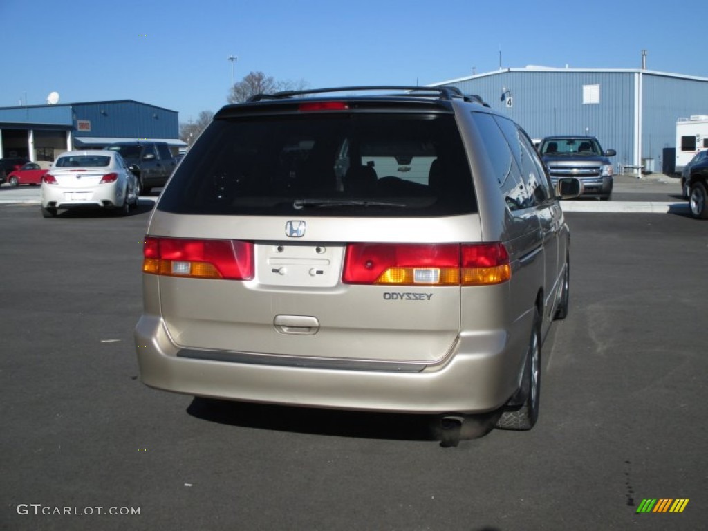 2002 Odyssey EX-L - Mesa Beige Metallic / Ivory photo #29