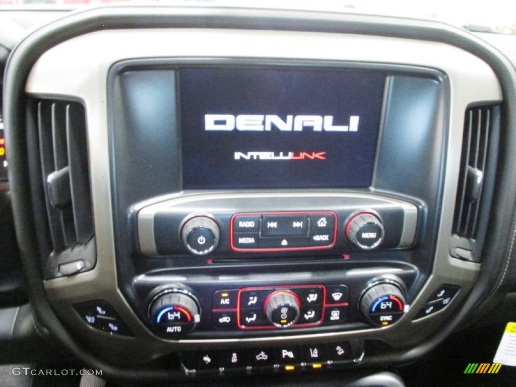 2014 Sierra 1500 Denali Crew Cab 4x4 - White Diamond Tricoat / Jet Black photo #9