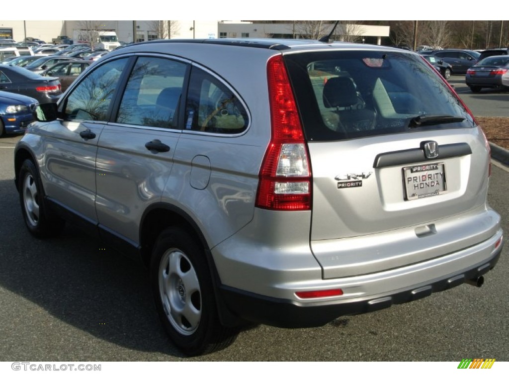 2011 CR-V LX - Alabaster Silver Metallic / Gray photo #4