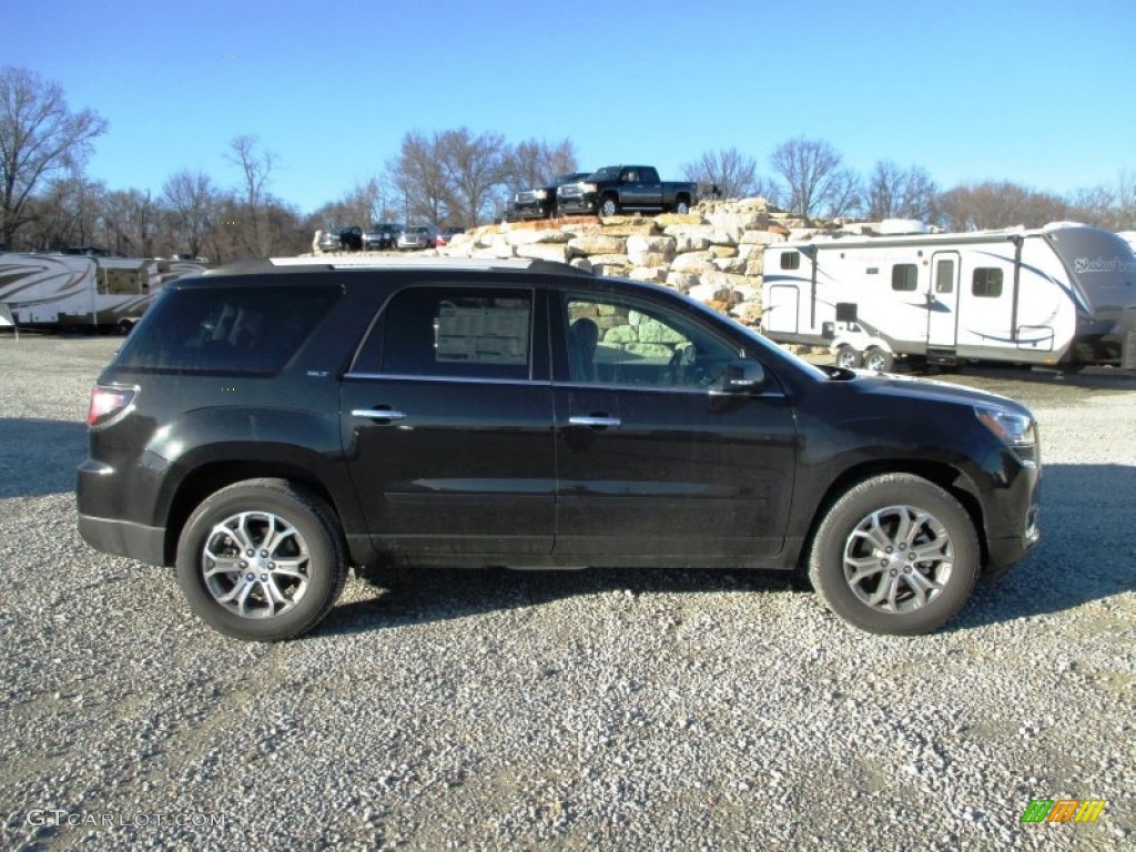 Carbon Black Metallic 2014 GMC Acadia SLT Exterior Photo #89242198