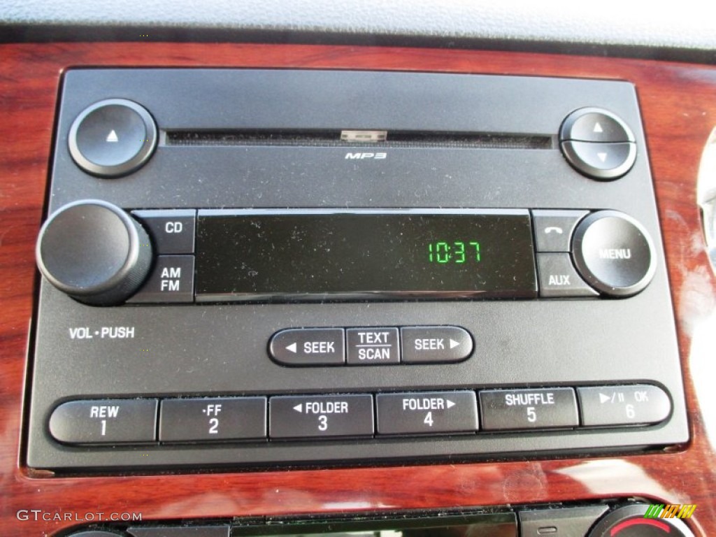2008 Ford F350 Super Duty King Ranch Crew Cab Dually Audio System Photo #89244421