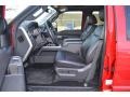 2012 Vermillion Red Ford F250 Super Duty Lariat Crew Cab 4x4  photo #9