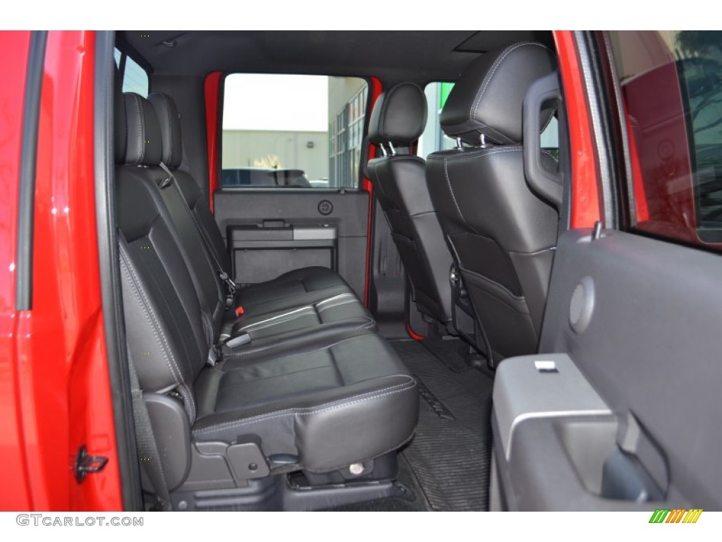 2012 Ford F250 Super Duty Lariat Crew Cab 4x4 Rear Seat Photos