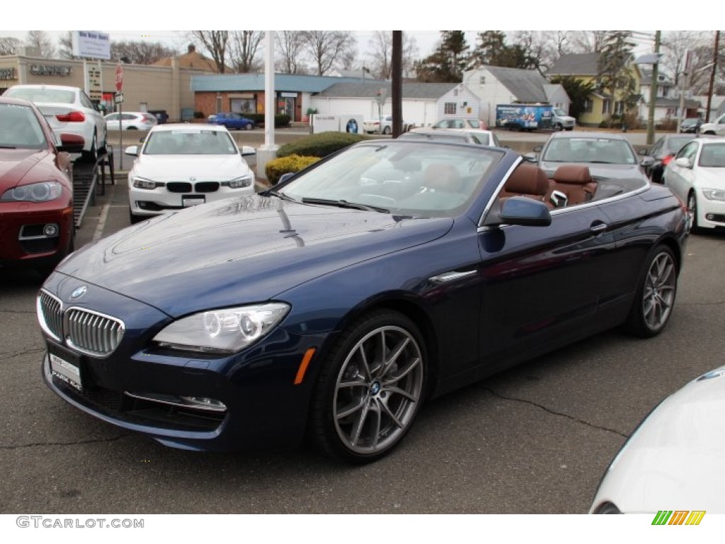 2013 6 Series 650i Convertible - Deep Sea Blue Metallic / Cinnamon Brown photo #6