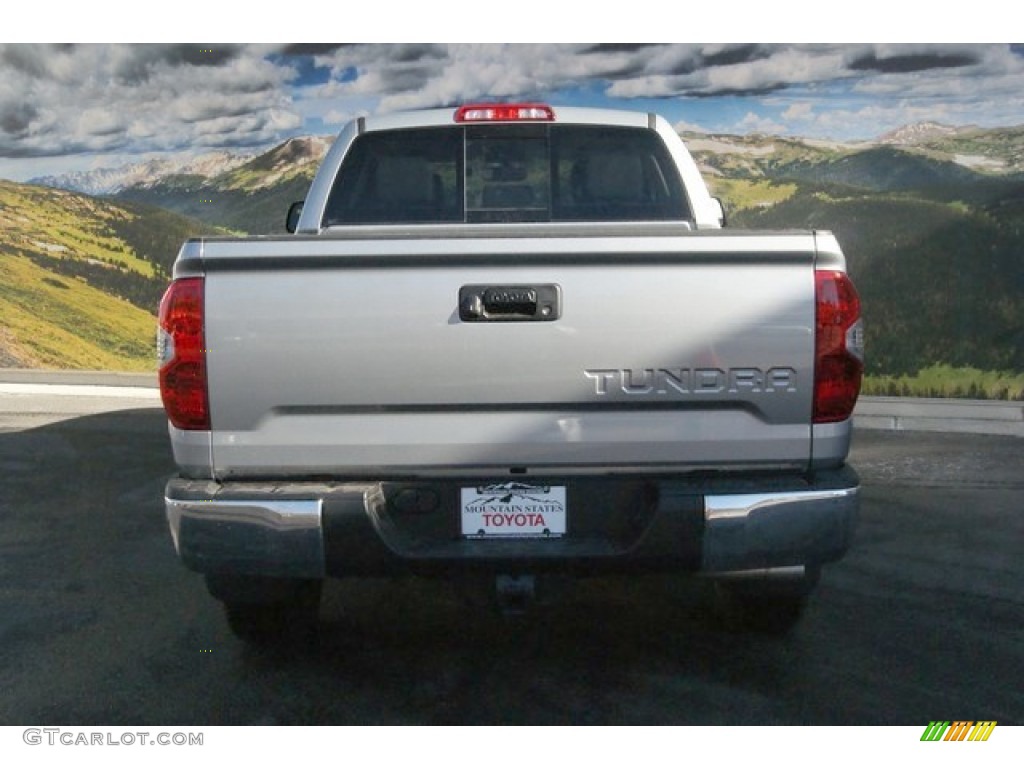 2014 Tundra SR5 TRD Double Cab 4x4 - Silver Sky Metallic / Black photo #4