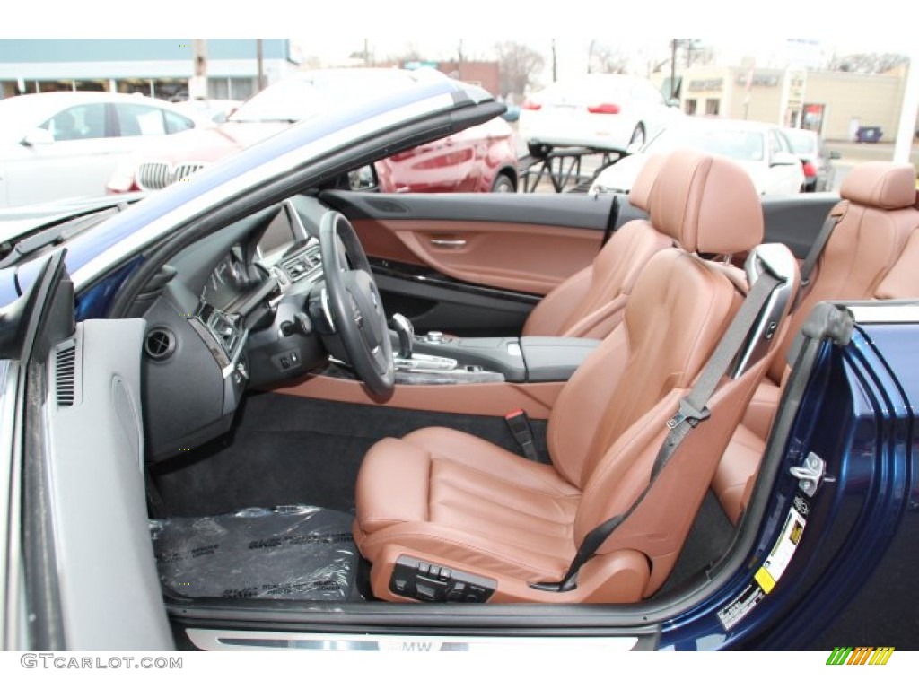 2013 BMW 6 Series 650i Convertible Front Seat Photo #89244721