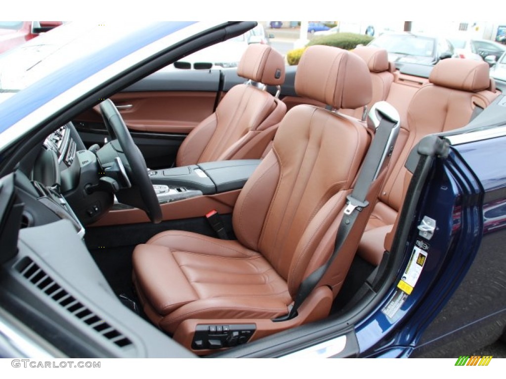 2013 BMW 6 Series 650i Convertible Front Seat Photos
