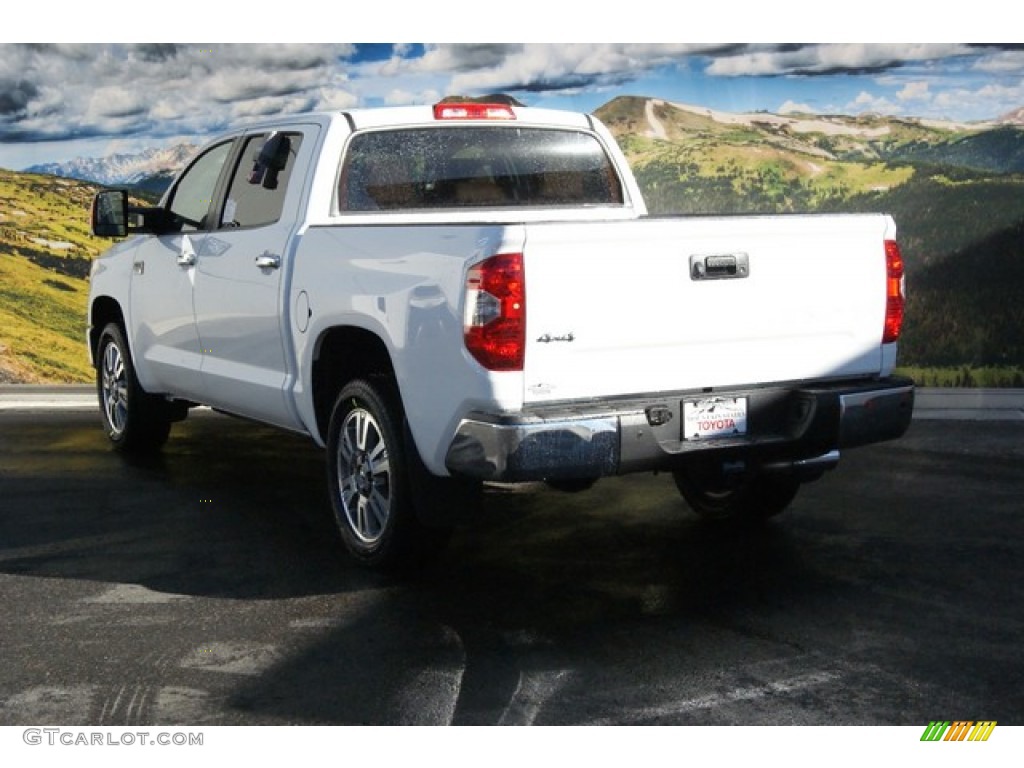 2014 Tundra 1794 Edition Crewmax 4x4 - Super White / 1794 Edition Premium Brown photo #3