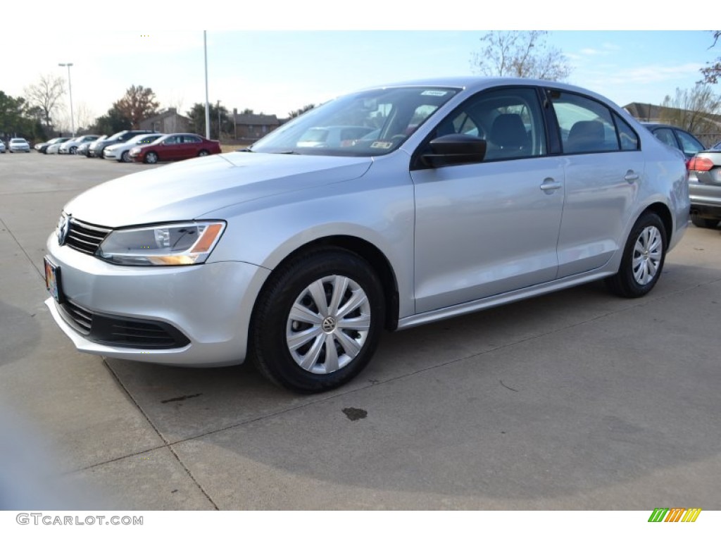 Reflex Silver Metallic 2014 Volkswagen Jetta S Sedan Exterior Photo #89245756