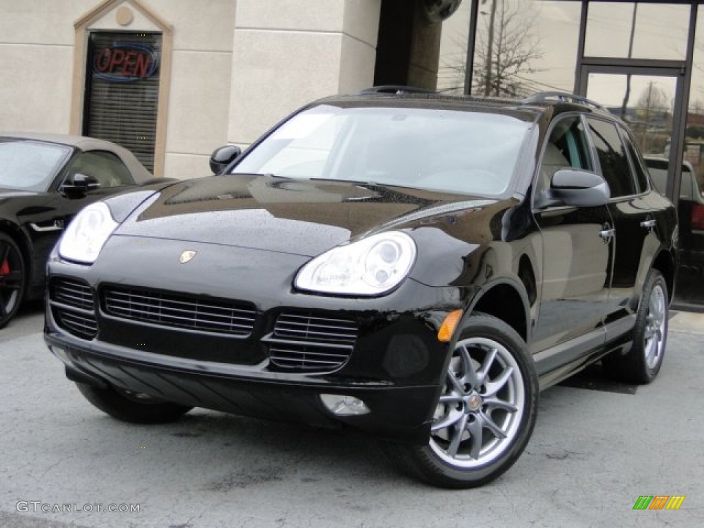 Porsche Cayenne 2006 черный