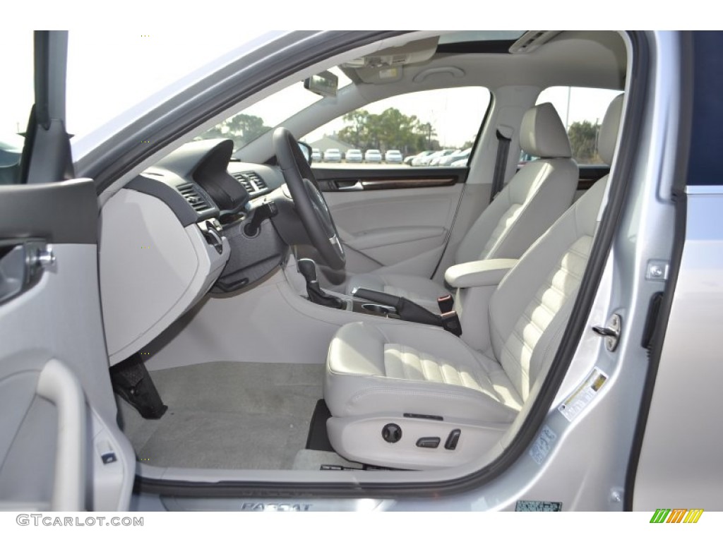 2014 Passat TDI SEL Premium - Reflex Silver Metallic / Moonrock photo #3