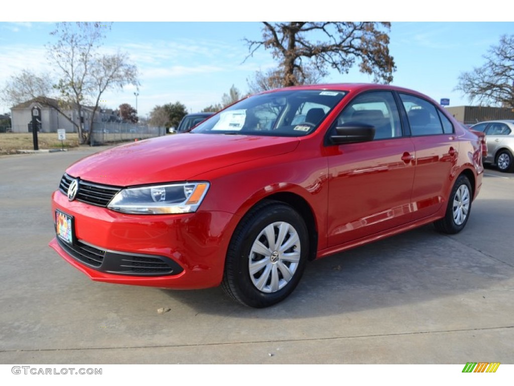 Tornado Red 2014 Volkswagen Jetta S Sedan Exterior Photo #89246929