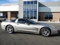 2002 Light Pewter Metallic Chevrolet Corvette Coupe  photo #1