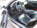 2002 Chevrolet Corvette Black Interior Prime Interior Photo