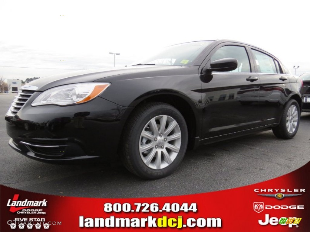 2014 200 Touring Sedan - Black Clear Coat / Black photo #1