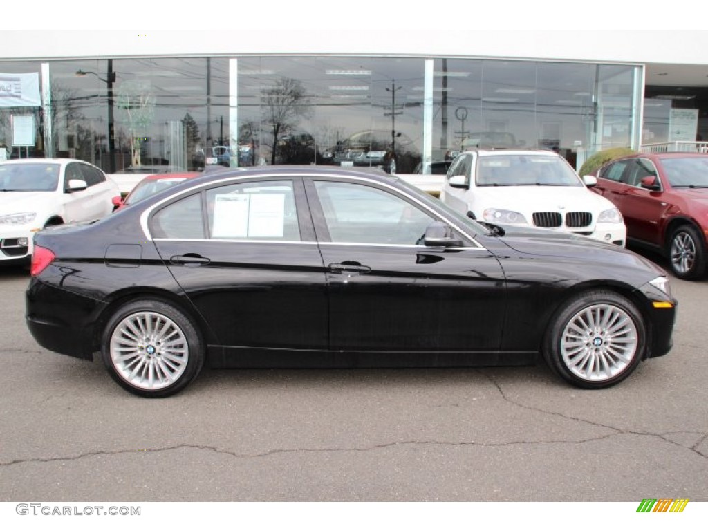 2013 3 Series 328i xDrive Sedan - Jet Black / Black photo #2