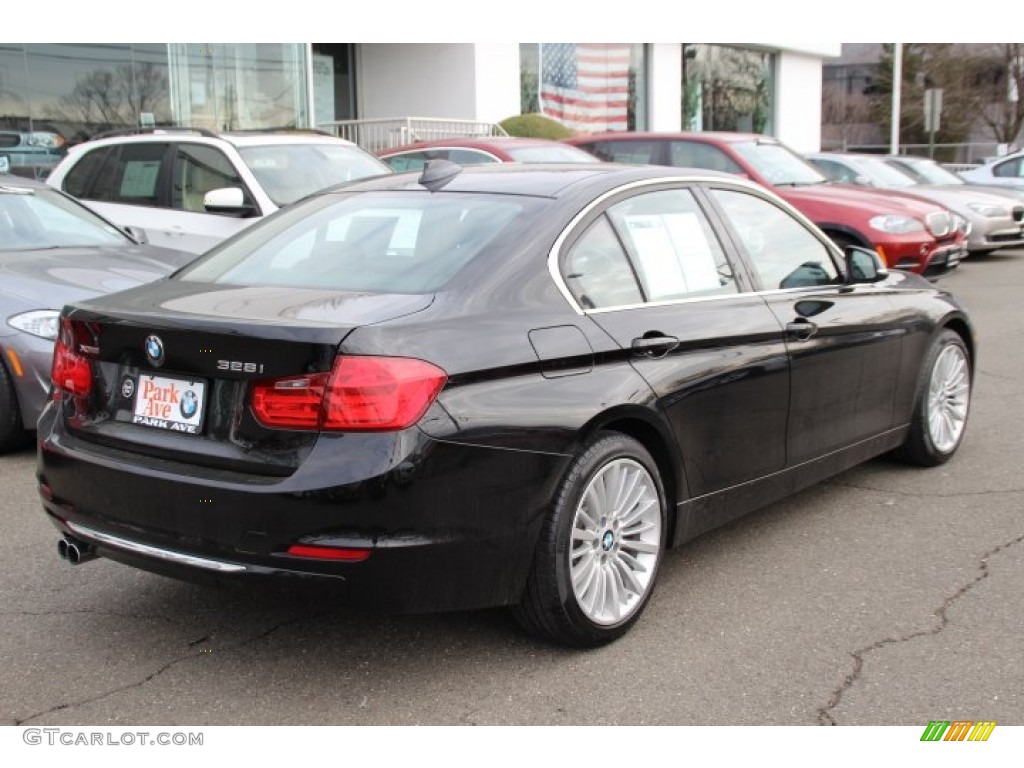 2013 3 Series 328i xDrive Sedan - Jet Black / Black photo #3