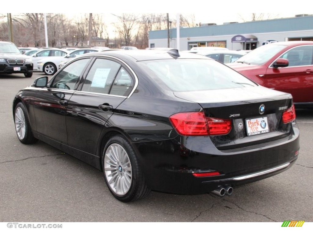 2013 3 Series 328i xDrive Sedan - Jet Black / Black photo #5