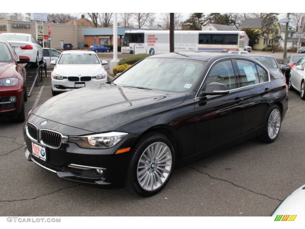 2013 3 Series 328i xDrive Sedan - Jet Black / Black photo #6
