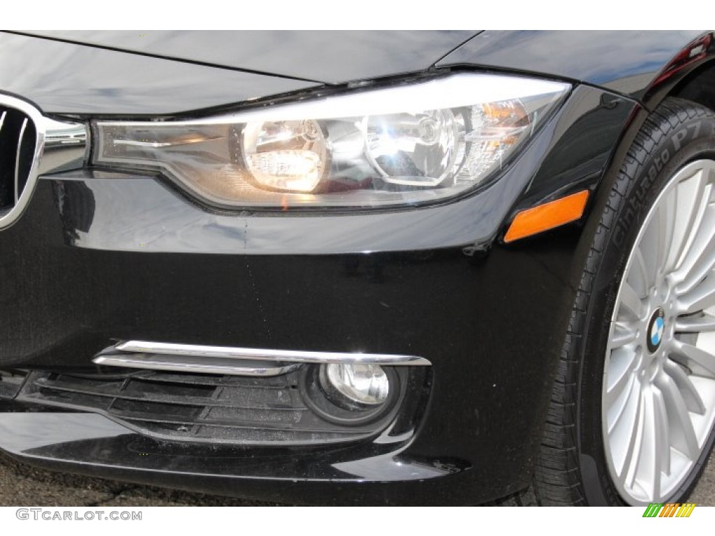 2013 3 Series 328i xDrive Sedan - Jet Black / Black photo #29