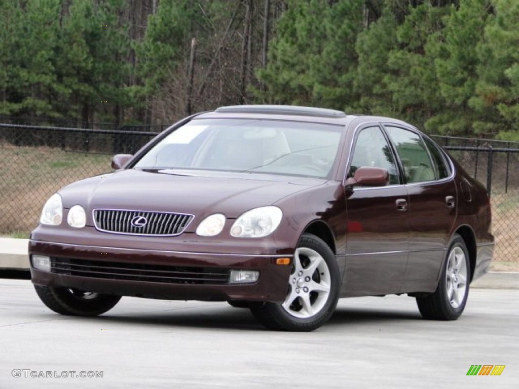 Black Cherry Pearl 2002 Lexus GS 300 Exterior Photo #89249560