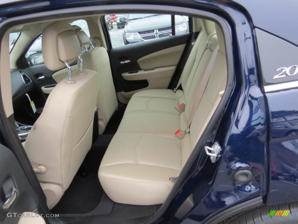 2014 Chrysler 200 Touring Sedan Rear Seat Photo #89249665