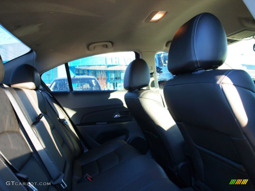 2012 Cruze LTZ - Black Granite Metallic / Jet Black photo #7