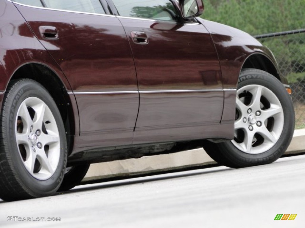 2002 GS 300 - Black Cherry Pearl / Ivory photo #10