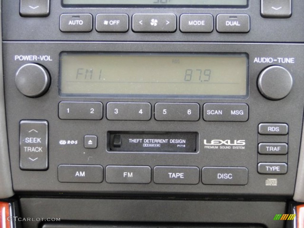 2002 Lexus GS 300 Audio System Photo #89249879