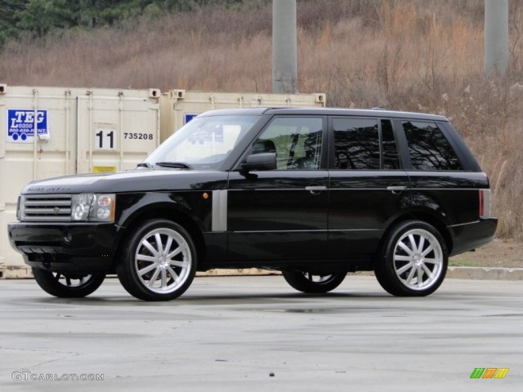 2005 Range Rover HSE - Java Black Pearl / Charcoal/Jet photo #9