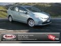 Sea Glass Pearl 2014 Toyota Prius v Three