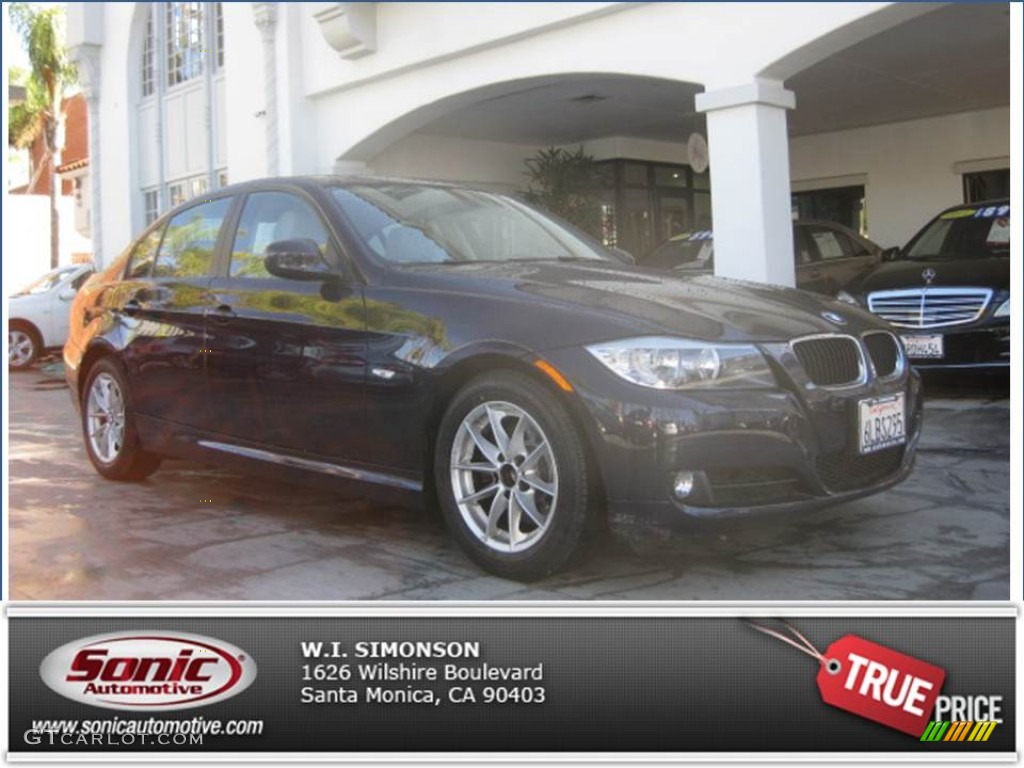 2010 3 Series 328i Sedan - Monaco Blue Metallic / Beige photo #25