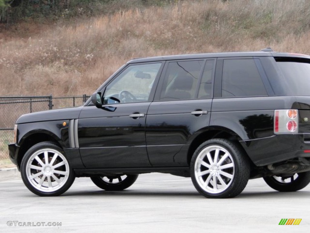 2005 Range Rover HSE - Java Black Pearl / Charcoal/Jet photo #31