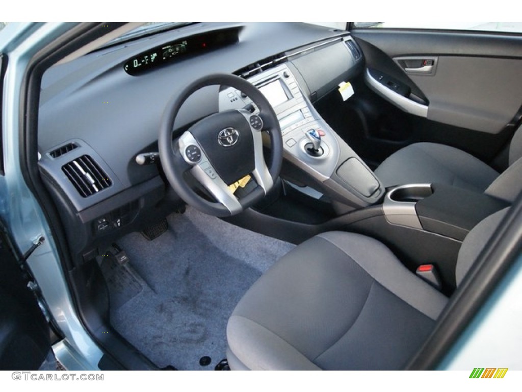 Dark Gray Interior 2014 Toyota Prius Two Hybrid Photo #89250970