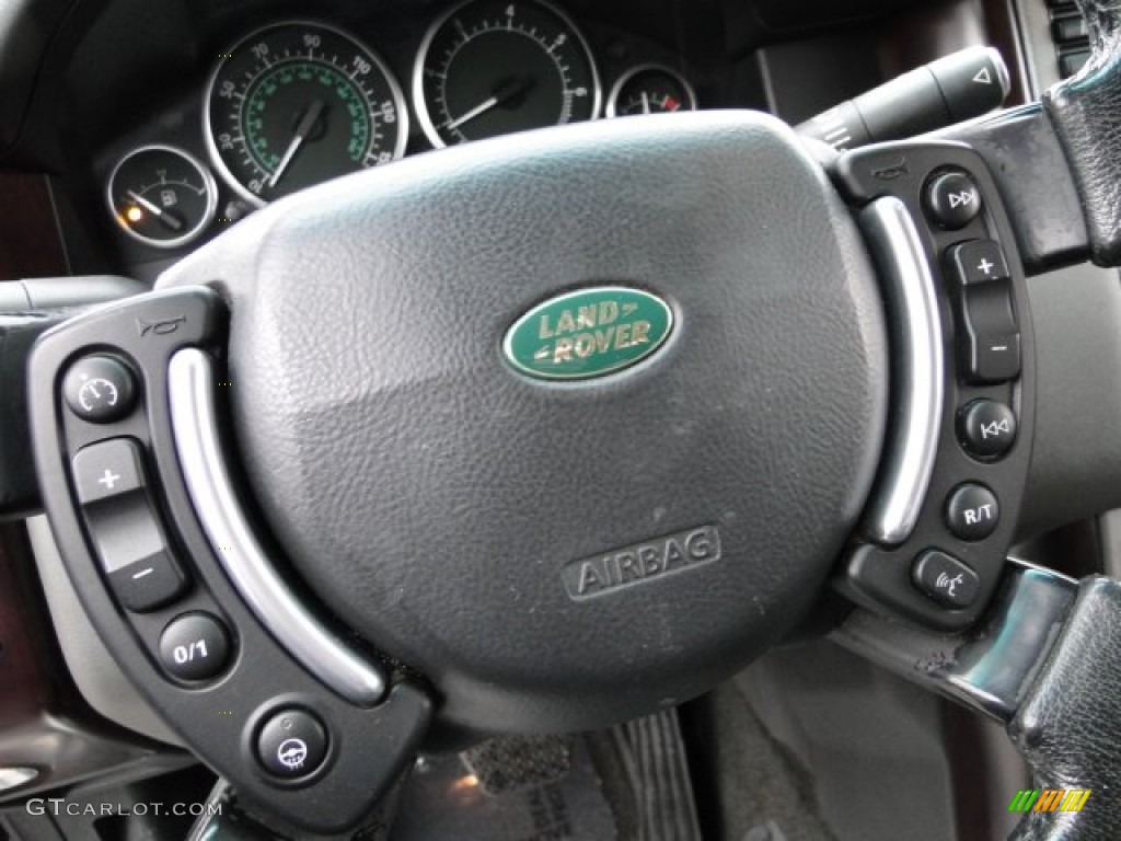 2005 Range Rover HSE - Java Black Pearl / Charcoal/Jet photo #35