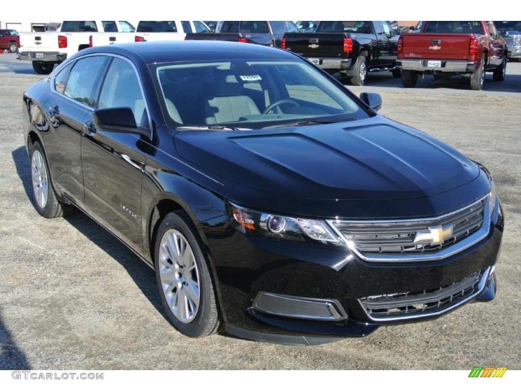 2014 Impala LS - Black / Jet Black/Dark Titanium photo #1