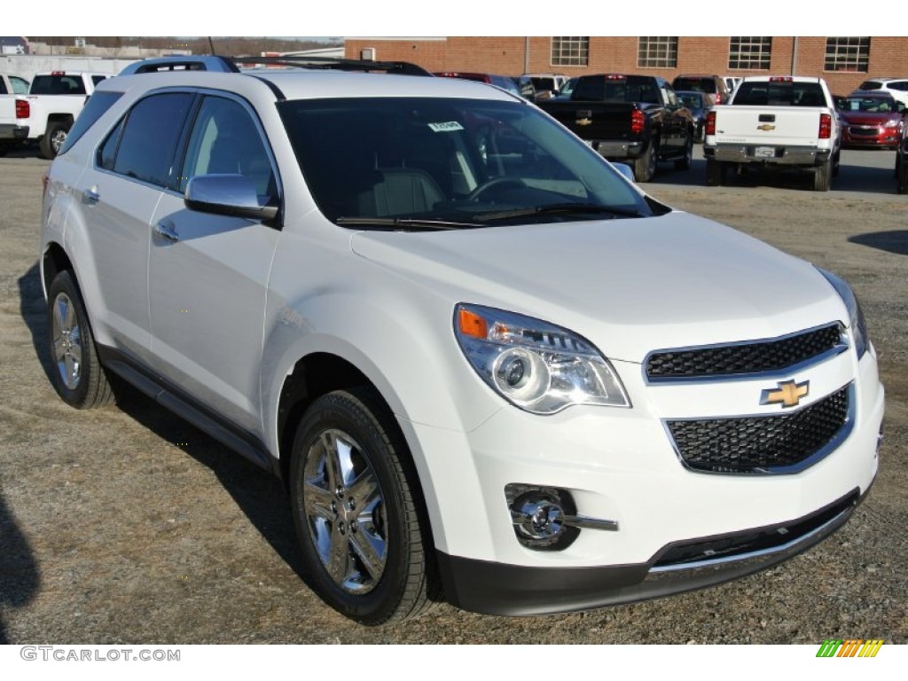 2014 Equinox LTZ - Summit White / Jet Black photo #1