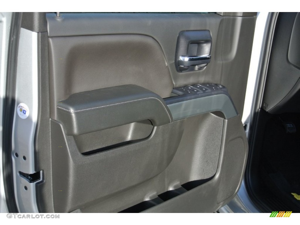 2014 Silverado 1500 LT Double Cab 4x4 - Silver Ice Metallic / Jet Black photo #9