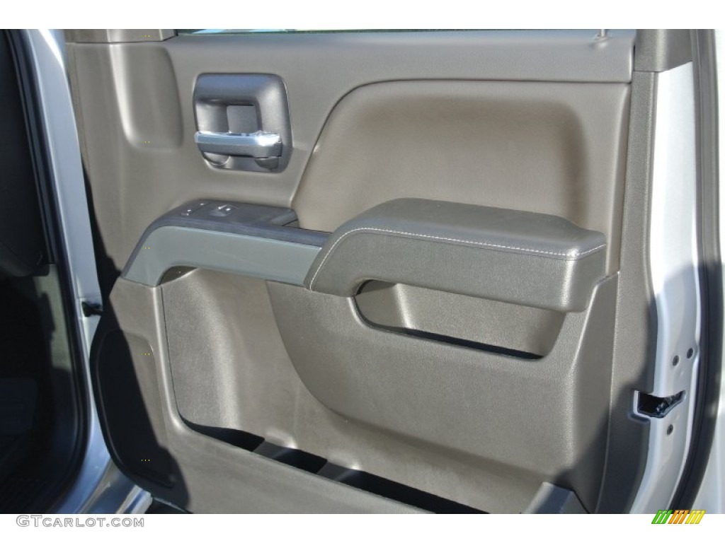 2014 Silverado 1500 LT Double Cab 4x4 - Silver Ice Metallic / Jet Black photo #17