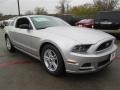 2014 Ingot Silver Ford Mustang V6 Coupe  photo #7