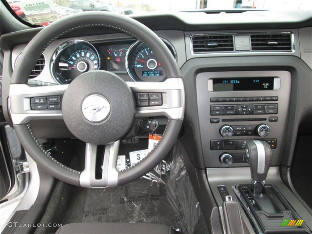 2014 Mustang V6 Coupe - Ingot Silver / Charcoal Black photo #14