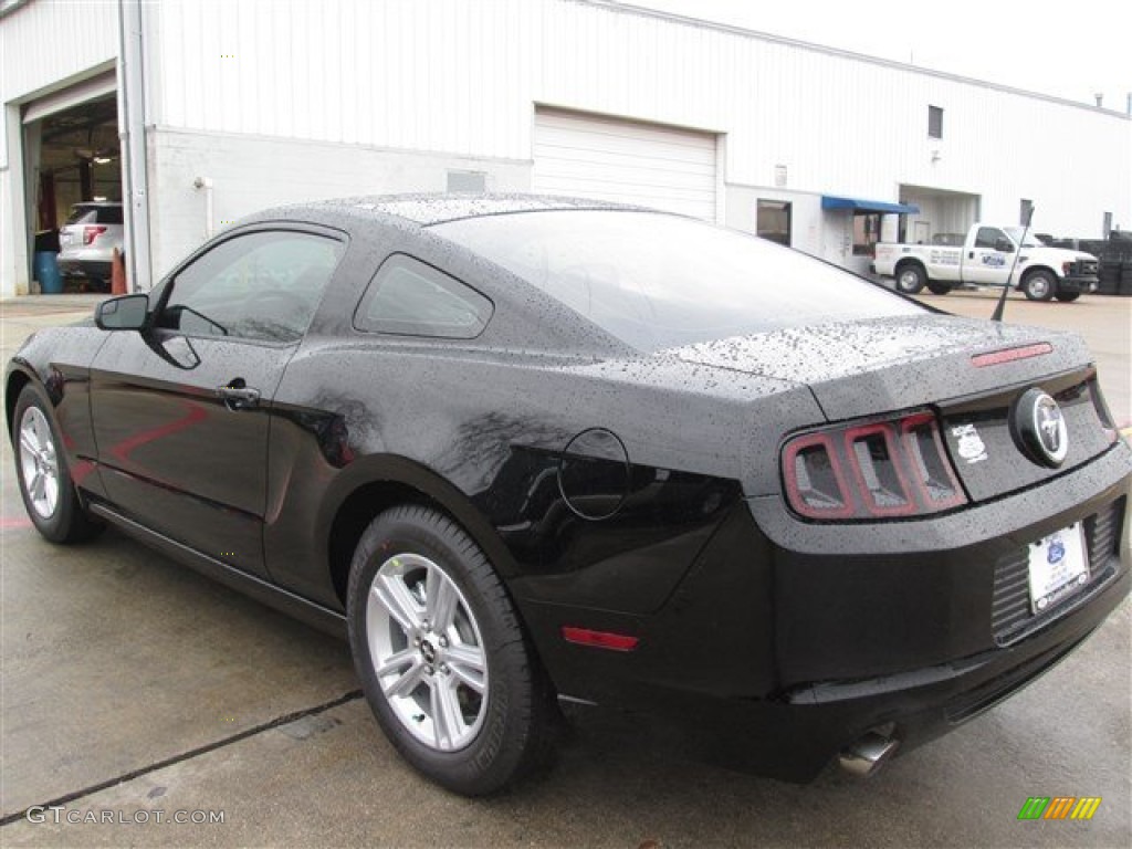 2014 Mustang V6 Coupe - Black / Charcoal Black photo #3