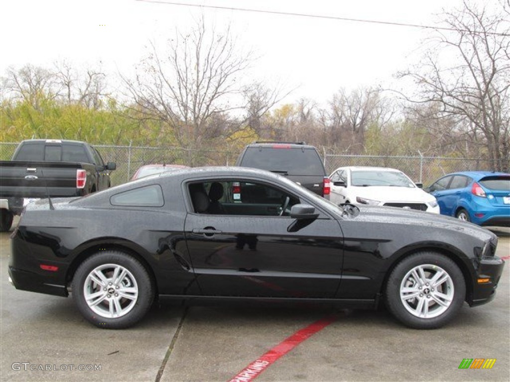 2014 Mustang V6 Coupe - Black / Charcoal Black photo #6