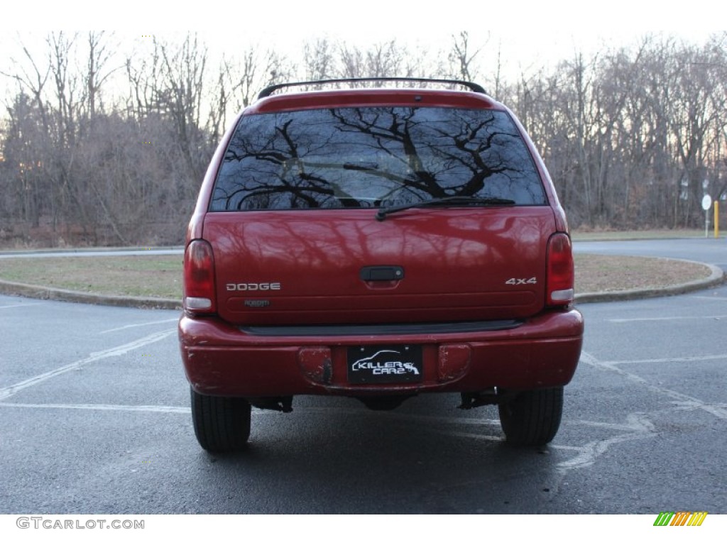 1999 Durango SLT 4x4 - Chili Pepper Red Pearlcoat / Camel/Tan photo #6