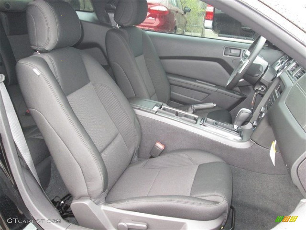 2014 Mustang V6 Coupe - Black / Charcoal Black photo #9